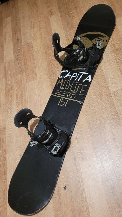 Placa snowboard CAPITA 151 cu legături FIREFLY