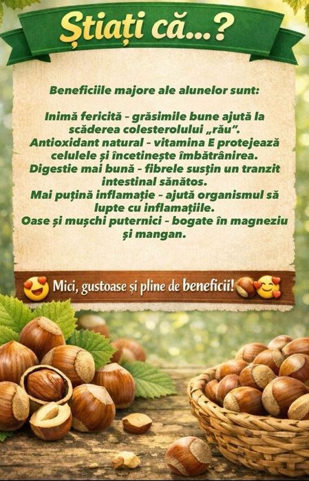 Alune din propia livadă