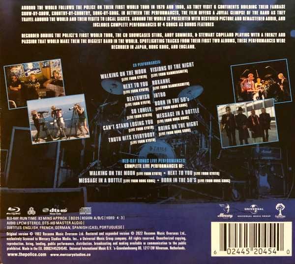 CD+Bluray The Police - Around the World (Restored & Expanded) 2022