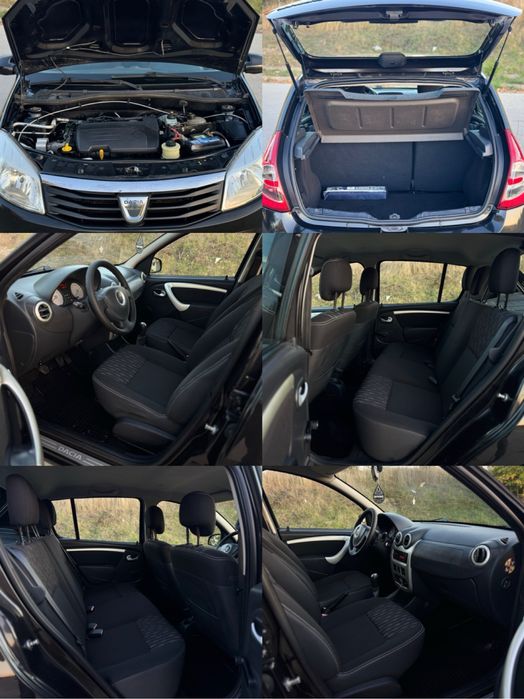 Dacia Sandero 2012 si 2010 Model Laureate 1.2 Mpi 75 C.P Import A/C