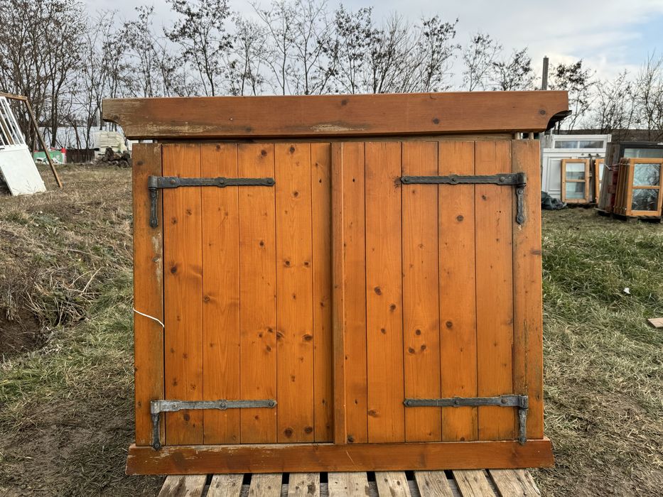 FEREASTRA LEMN CABANA Germania termopan obloane H 103x L 119 , 59, 173