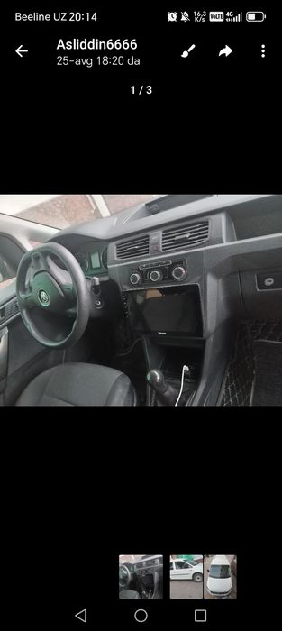 Wolsfagen caddy sotiladi