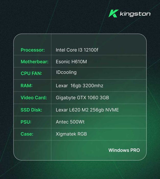 Core i7 11700 RTX 2060 8GB Super