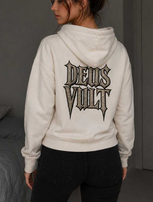 Hanorac Stanley/Stella Deus Vult, mărime L, crem, nepurtat, nou