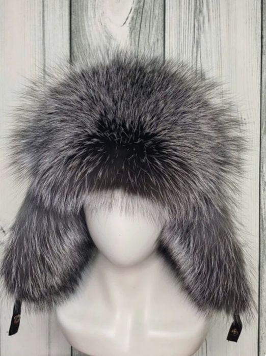 Продам шапку мужскую, чернобурка