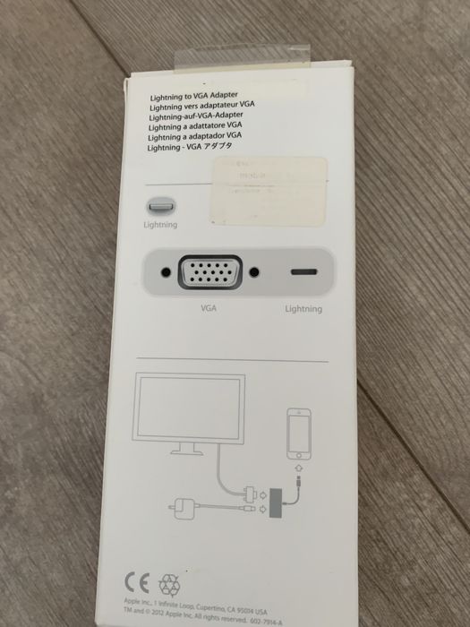 Adaptor original apple VGA adapter