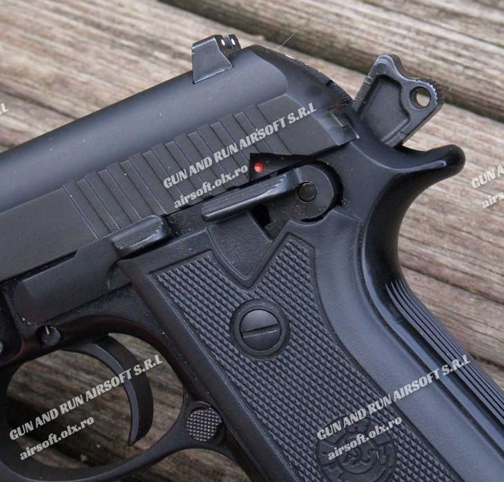 Pistol Airsoft Taurus 6J - [FULL METAL] - Modificat Ultra Puternic CO2