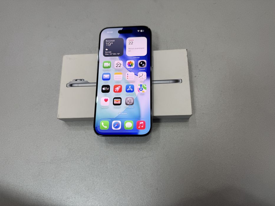 Iphone 17 Air, 256 gb, Sky Blue, la cutie
