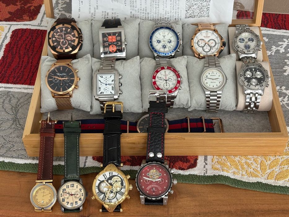 Lot 15 Ceasuri Elvețiene Superbe – Vintage & Moderne (100% Funcționale)