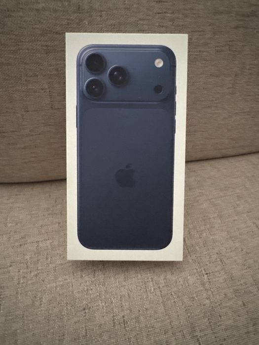 iphone 17 pro Max deep blue, 256gb, nou,sigilat, esim
