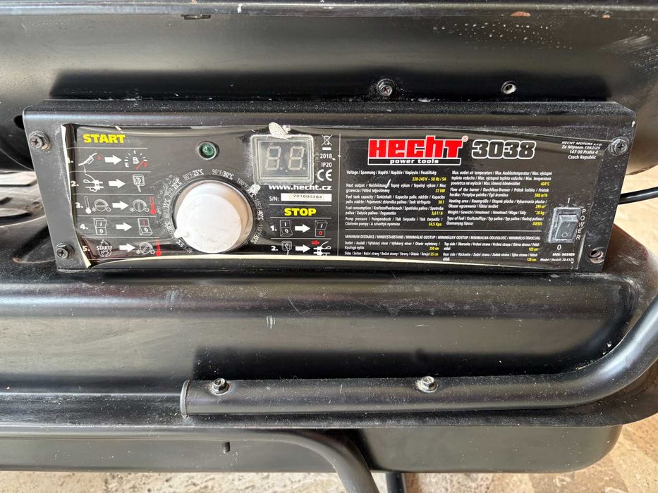 Suflanta aer cald pe motorina, HECHT 37 kW