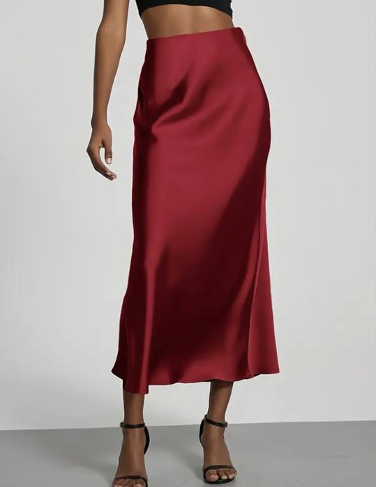 Рокли пайети , червено , бордо