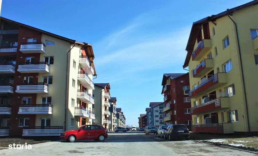 ap. 2 camere 50 mp utili +terasa generoasa si cu credit bancar