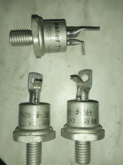 Мощные силовые тиристоры Т-50, ТЧ25-9
