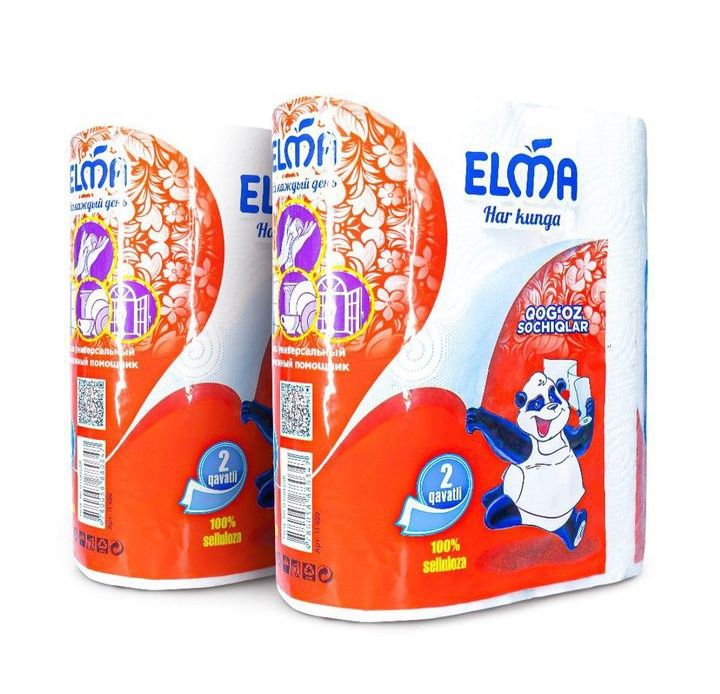 Бумажное полотенца бренд "Elma"