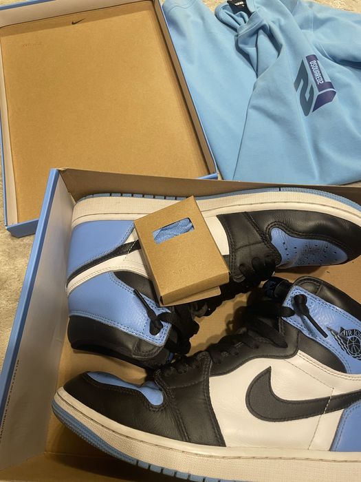 Jordan 1 UNC Toe