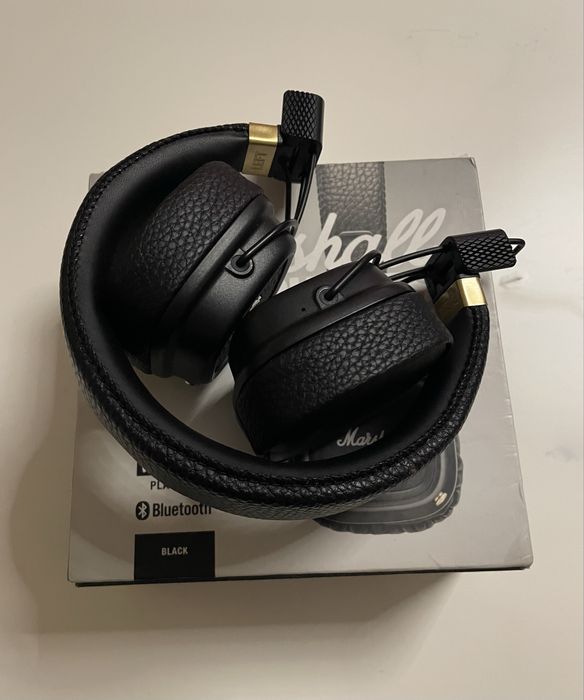 Casti Marshall major 2 Bluetooth  cutie cabluri