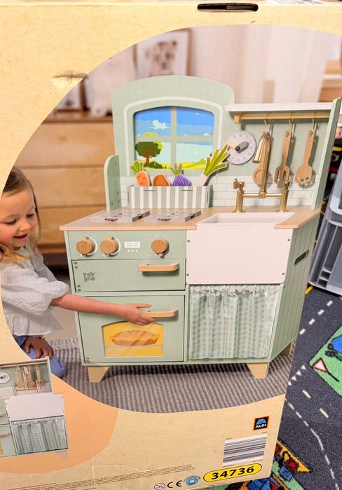 Vand Bucatarie lemn copii