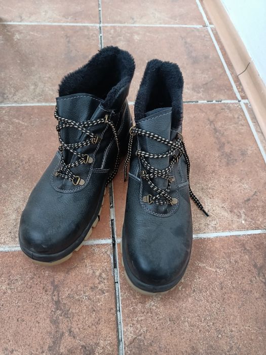 Мужские зимние сейфти ботинки