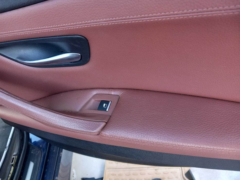 Fete usi, fata usa dreapta spate piele maro Dakota ZimtBraun BMW F10