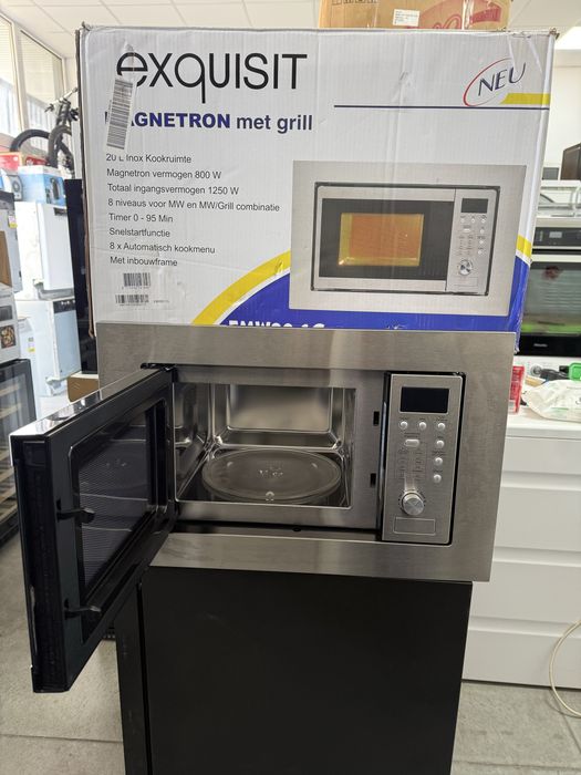 Микровълнова фурна за вграждане Exquisit