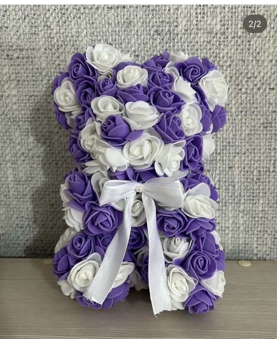 Букеты из атлысных лент