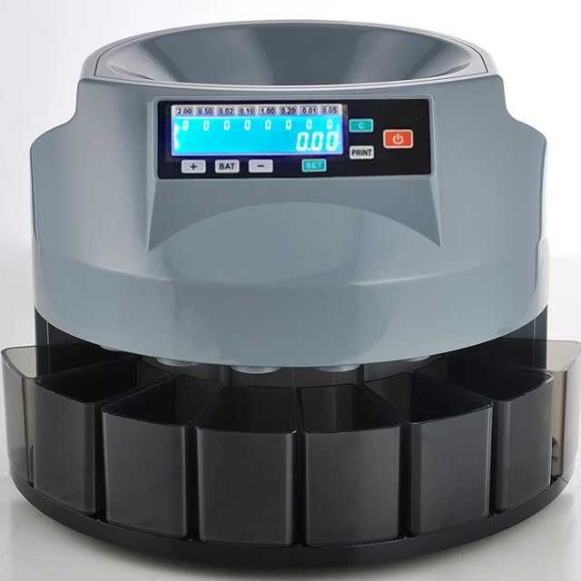 Машина за броене и сортиране на Евро монети и стотинки