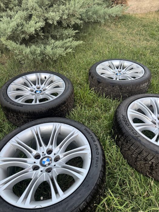 Диски с зимней резиной бмв