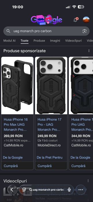 Husa UAG , Gorilla,Havy Duty, Monarch Pro pentru iphone 16 pro max