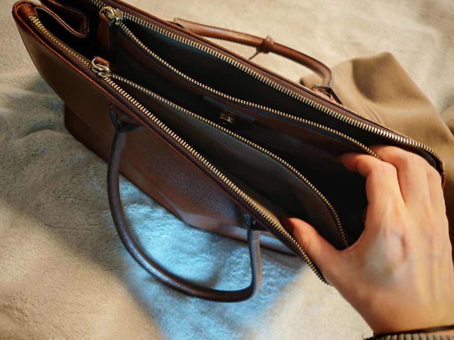 Кафява чанта Furla babylon