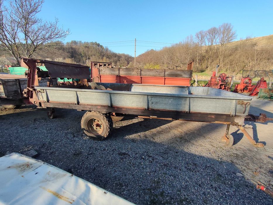 Remorca de gunoi 3.5 t mig de gunoi 3.5 t obloane tabla 3 lanturi