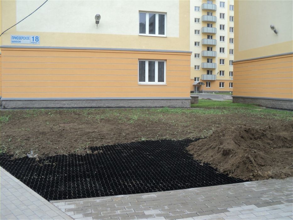 Геогазон , газонная решетка , georeshetka