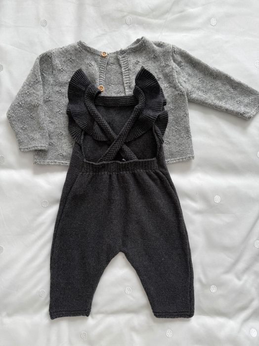Set salopetă si bluza 3-6luni Zara 62