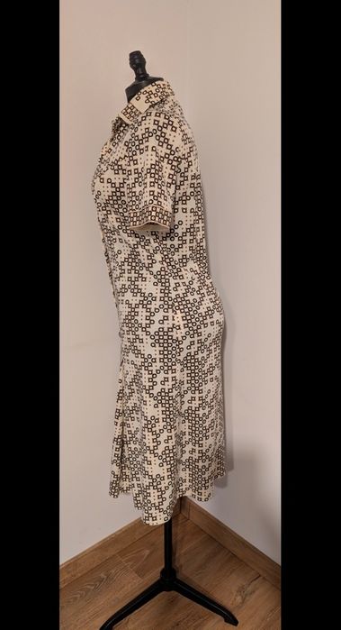 Rochie elegantă cu imprimeu geometric,Mărimea 40-42