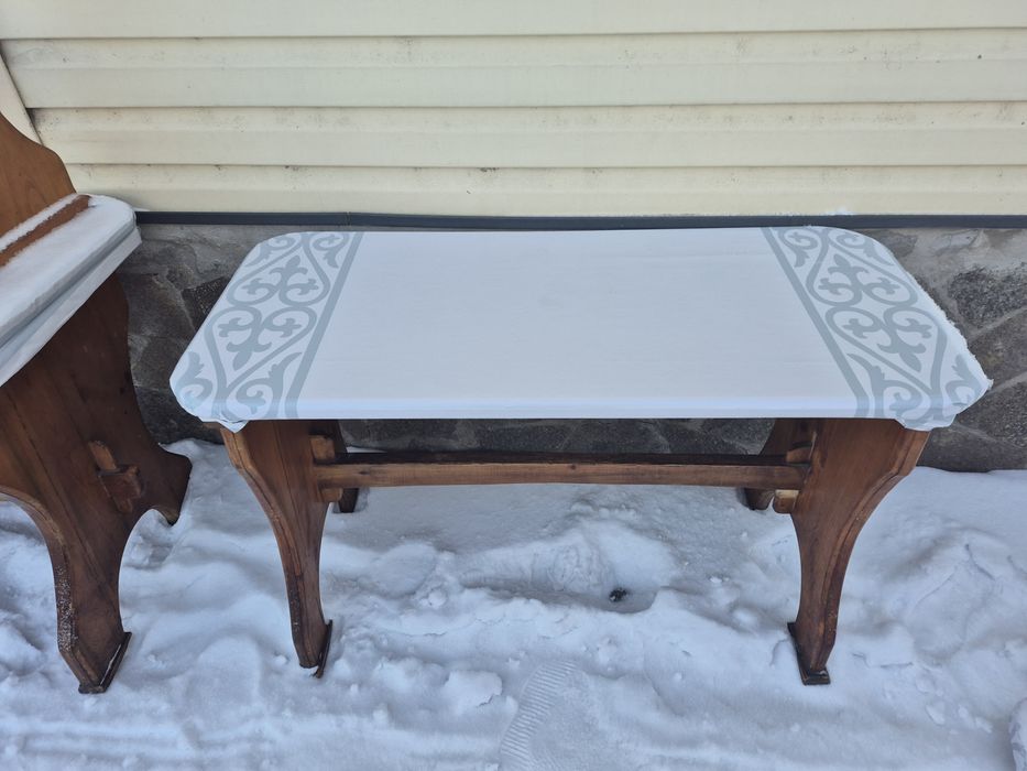 Прочная деревянная мебель для двора