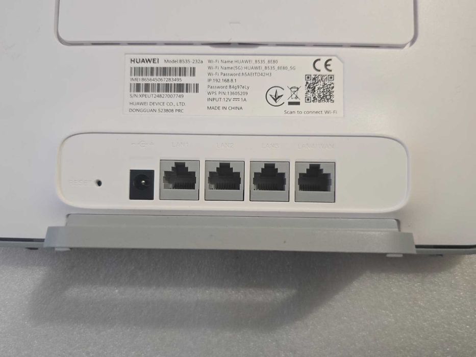 Router wireless slot SIM Huawei B535-232a 4G+ 300MBPS WI-FI 2.4/5GHZ