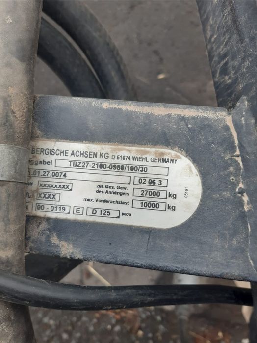 Remorca după Tractor