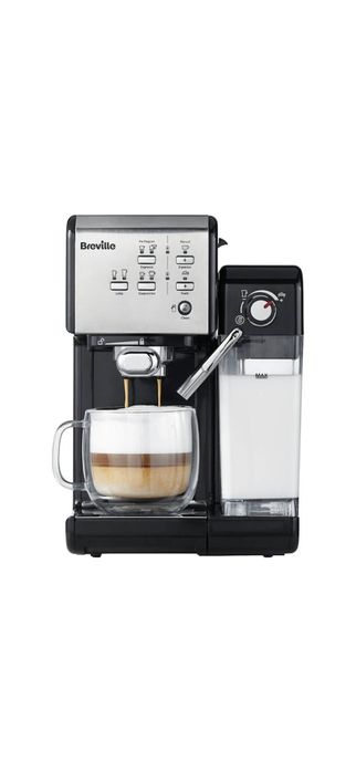Кафемашина за кафе, капучино и лате Breville