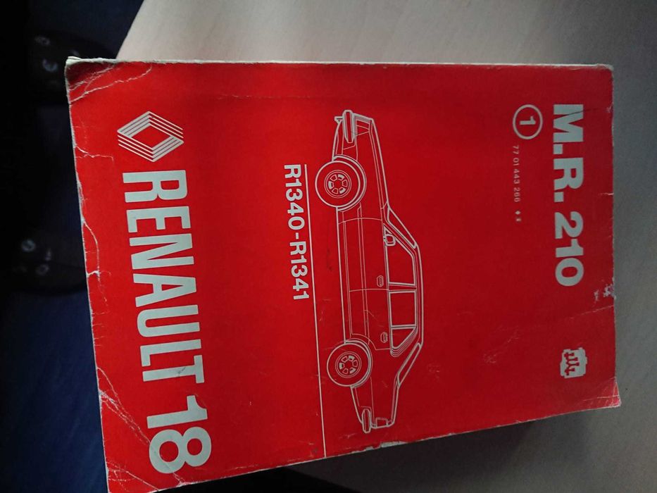 VAND Renault 18 GTL cu manual de reparatie, pentru iubitorii de restaurare