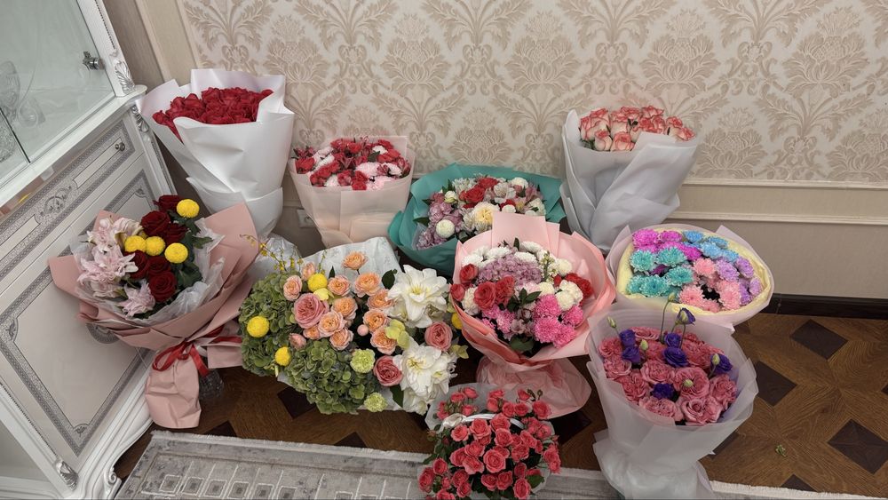 Цветы Астана срочно
