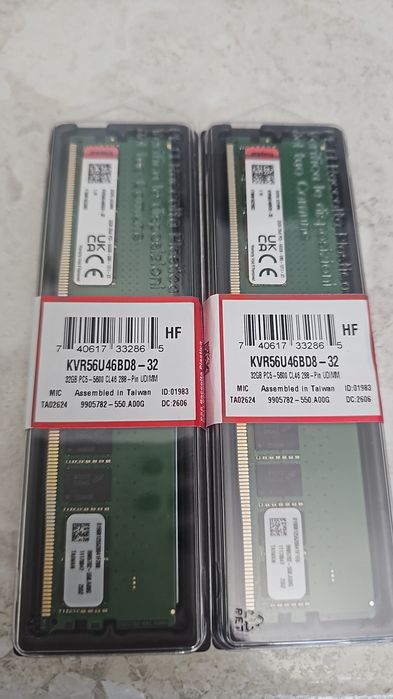 Продам Kingston DDR5 32 gb 5600