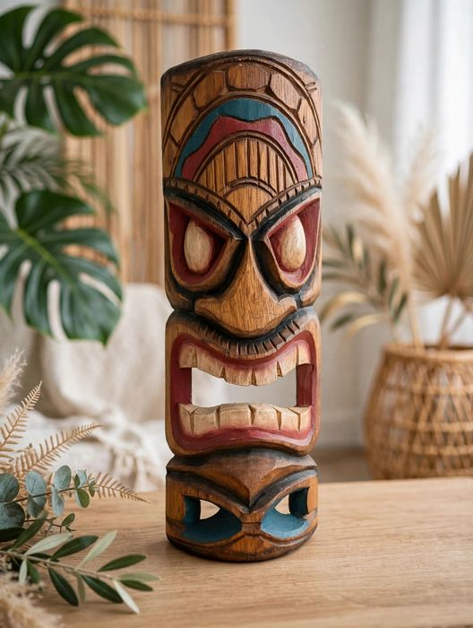 Masca decorativa tiki