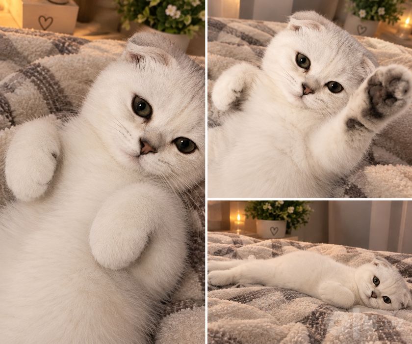 Scottish fold silver-3 oylik