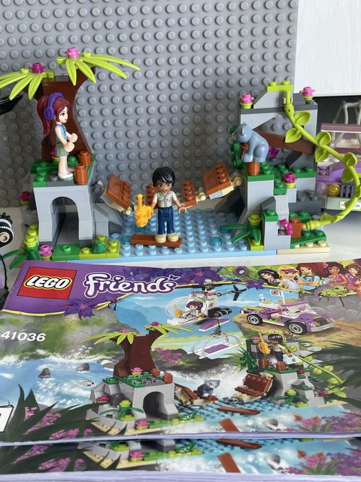 LEGO Friends 41036 – Спасителна акция при моста (Jungle Bridge Rescue)