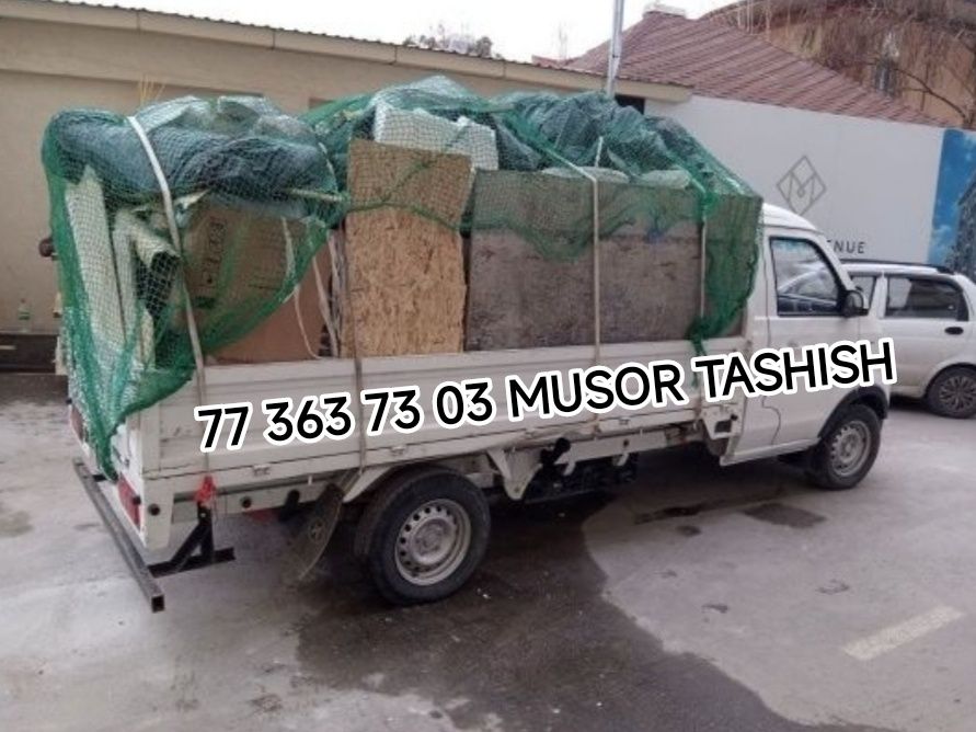 Musor tashish xizmati 24/7