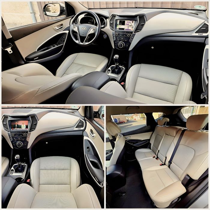 Hyundai Santa Fe 4x4 | FACELIFT | Premium | 2.2CRD 200CP | Euro6 | Krell | Bi Xenon LED | Ventilatie | Memorie | Camera | Hayon | Piele Crem | Navi