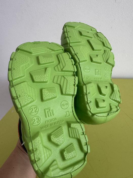 Детские сапожки Эва кожа