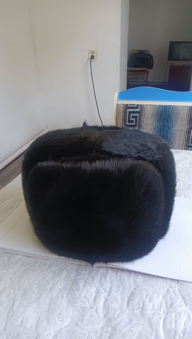 Зимняя шапка норка