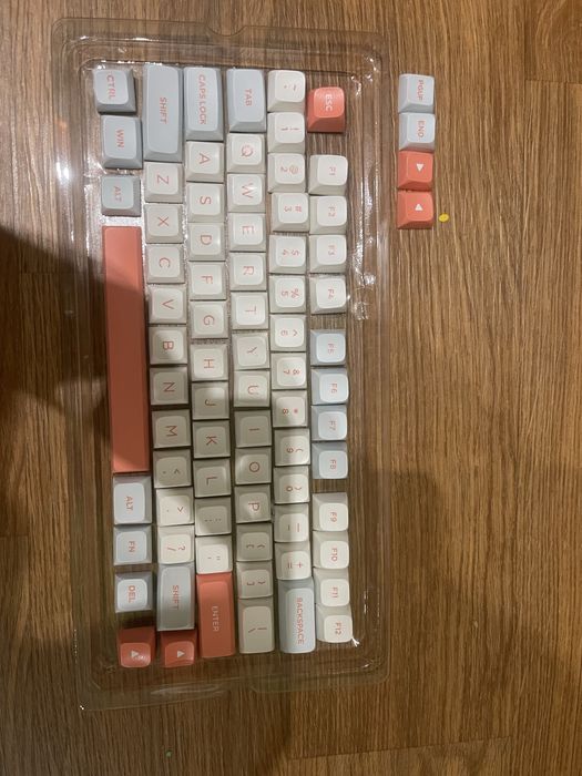 Оригинальные PBT keycaps VGN N75 Pro Jelly Orange