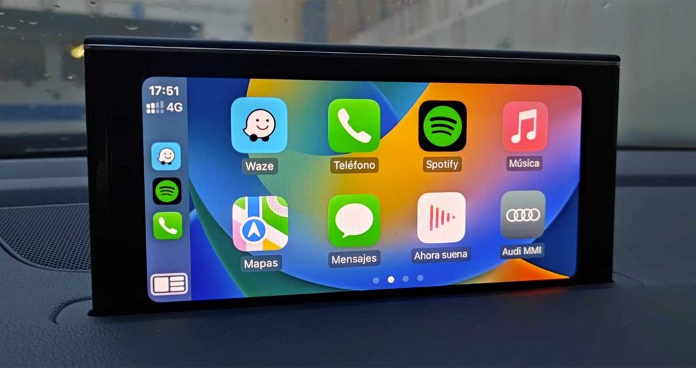 Apple CarPlay Android Auto pentru Audi A3 A4 A5 A6 A7 Q5 Q7 TT R8